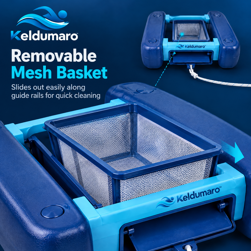 Keldumaro™ Floating Pool Surface Skimmer