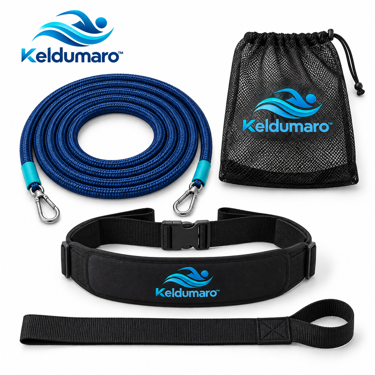 Keldumaro™ Swim Resistance Training Cord Set