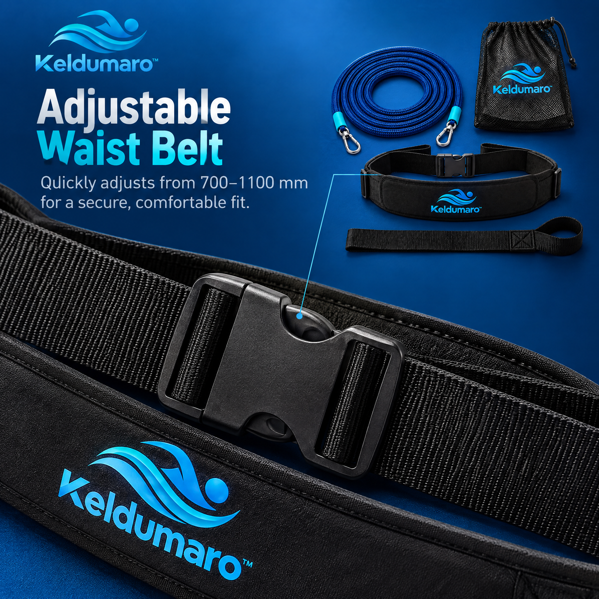Keldumaro™ Swim Resistance Training Cord Set