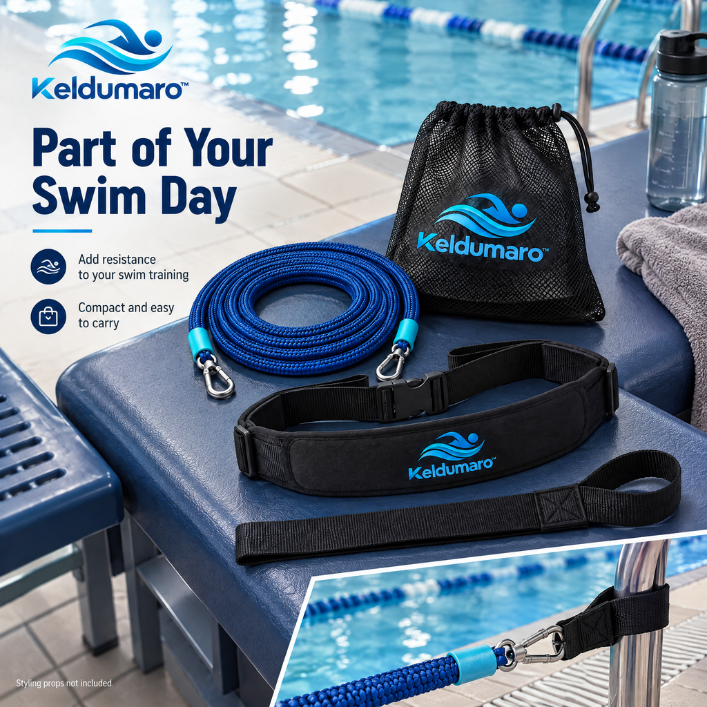 Keldumaro™ Swim Resistance Training Cord Set